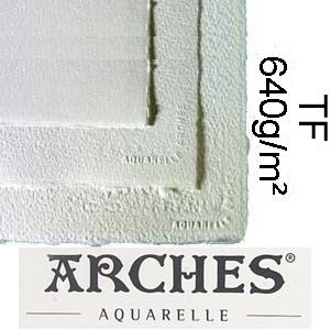 Papel para Aquarela Arches TF Canson 56x76 640g/m²